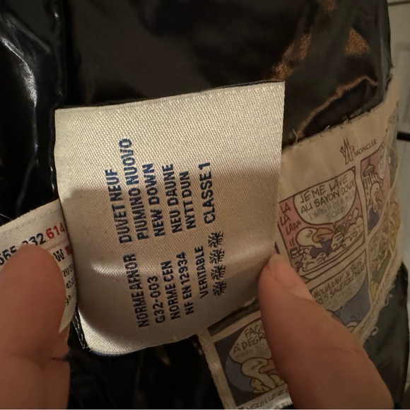 Moncler Bell Sleeve Quilted Down Coat - Picture 11 of 12